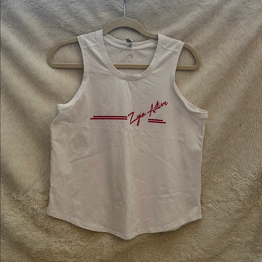 ZYIA White Tank Top